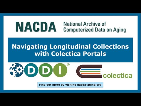 Navigating Longitudinal Collections with Colectica Portals