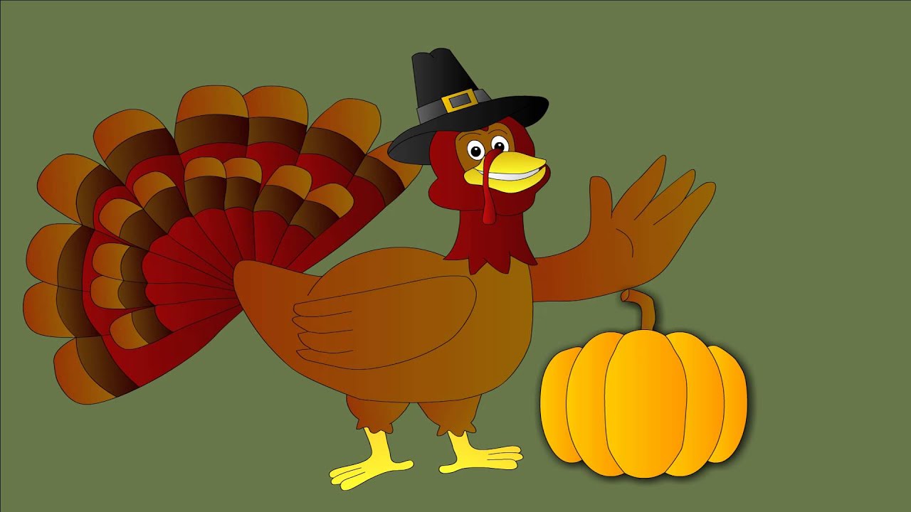 Thanksgiving Turkey animation by Joel Anderson YouTube