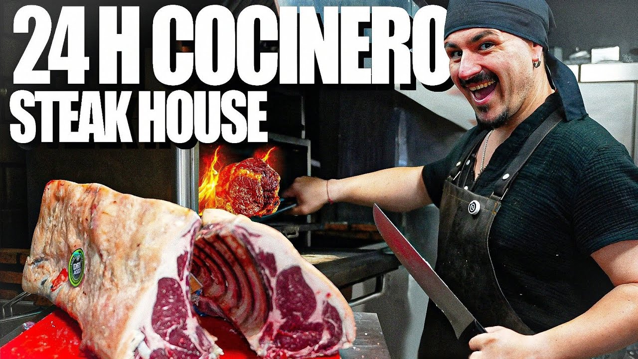 Un dia siendo COCINERO de STEAKHOUSE