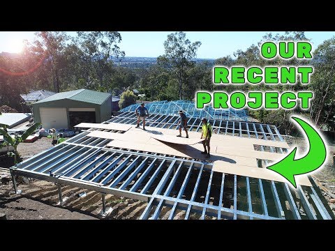 Our Recent Project - Steel Floor System Kit Home
