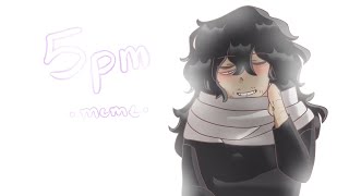 5 pm ||BNHA Animation Meme|| Aizawa Shouta (+bonus: bnha 290 )