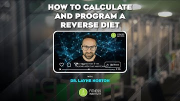 How to Calculate & Program a Reverse Diet
