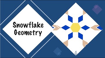 Snowflake Geometry Lesson for K-2 - Read Aloud & Craft