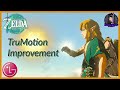 Zelda tears of the kingdom  framerate improvement via trumotion lg oled tv settings