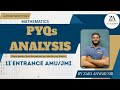 PYQs Discussion | Mathematics | 11th Entrance Humanities/Commerce | By Zaid Anwar Sir | ZA Academy