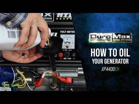Video: Làm cách nào để thay dầu trong máy phát điện DuroMax?