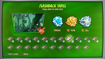 Crash Bandicoot 4 - 106% Walkthrough, Part 52: Team Health Analysis (Platinum Flashback Relic)