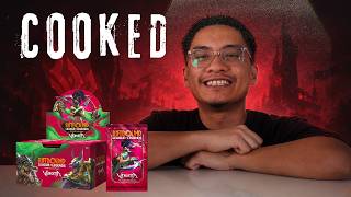i got COOKED in my second RIFTBOUND VENDETTA booster box..//Riftbound Vendetta Booster Box Opening