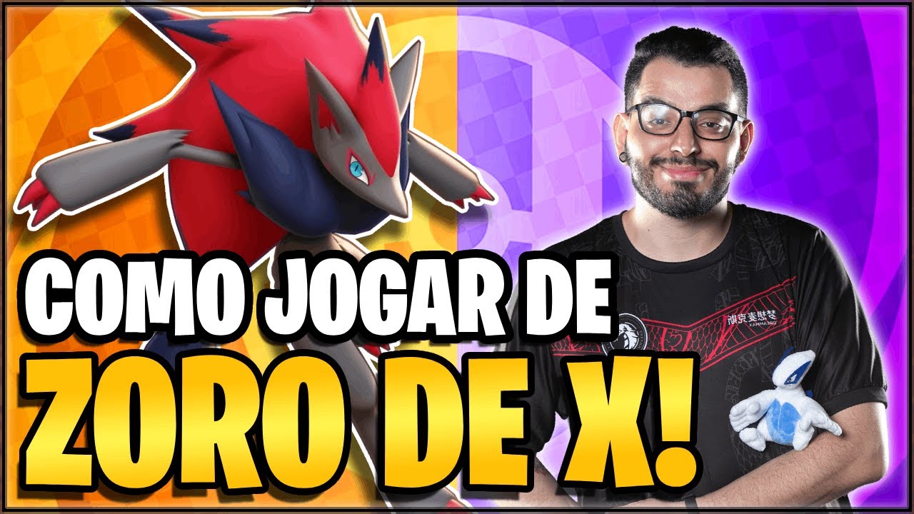 COMO JOGAR DE ZOROARK DE X! 🦊✖️ O mais mecânico do Pokémon UNITE!