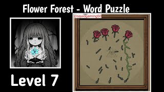 Flower Forest - Word Puzzle Level 7 | Game Walkthrough screenshot 5