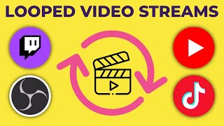 How To Stream Pre Recorded Looped Video - TikTok LIVE, YT, Twitch and more