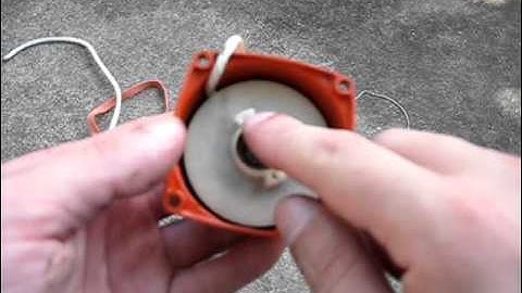 Echo SRM 2201 Starter Rope and Spring Replacement