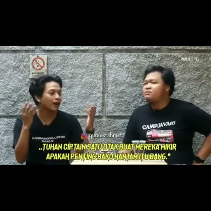 Story WA buat apa baku hantam || Bang buluk yapam