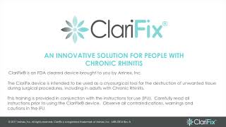 ClariFix case video with Peter Hwang, MD