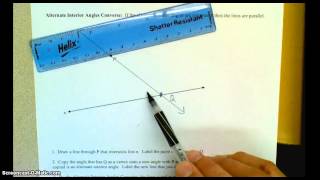 3.6 Constructing Parallel Lines