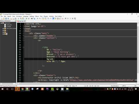 6 PHP Basic Fundamental Echo and Concat Operator