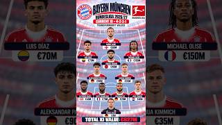 BAYERN MUNICH 2026/27 XI IS WORTH €627M 🤯 | Kane, Olise & Díaz