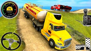 Uphill Tanker Truck Driving 3D - Offroad Heavy Duty Cargo Truck Simulator : Android Gameplay screenshot 3