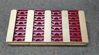 Woodpeckers Joint Bridge Set - Wall Mount
My plywood version of a Rack-It for Woodpeckers Joint Bridge Set (24 pcs).
Mounting the Joint Bridge Set on the wall clears up a lot of drawer space. Woodpeckers Joint Bridge Set - Wall Mount