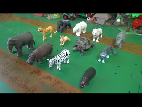 12마리 동물, 한마리씩 지나가기 장난감 놀이 12 animals, passing <strong>one</strong> by <strong>one</strong> toys <strong>play</strong>