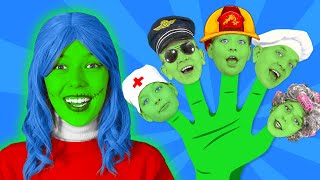 Zombie Finger Family Epidemic Song + more Kids Songs \& Videos with Max