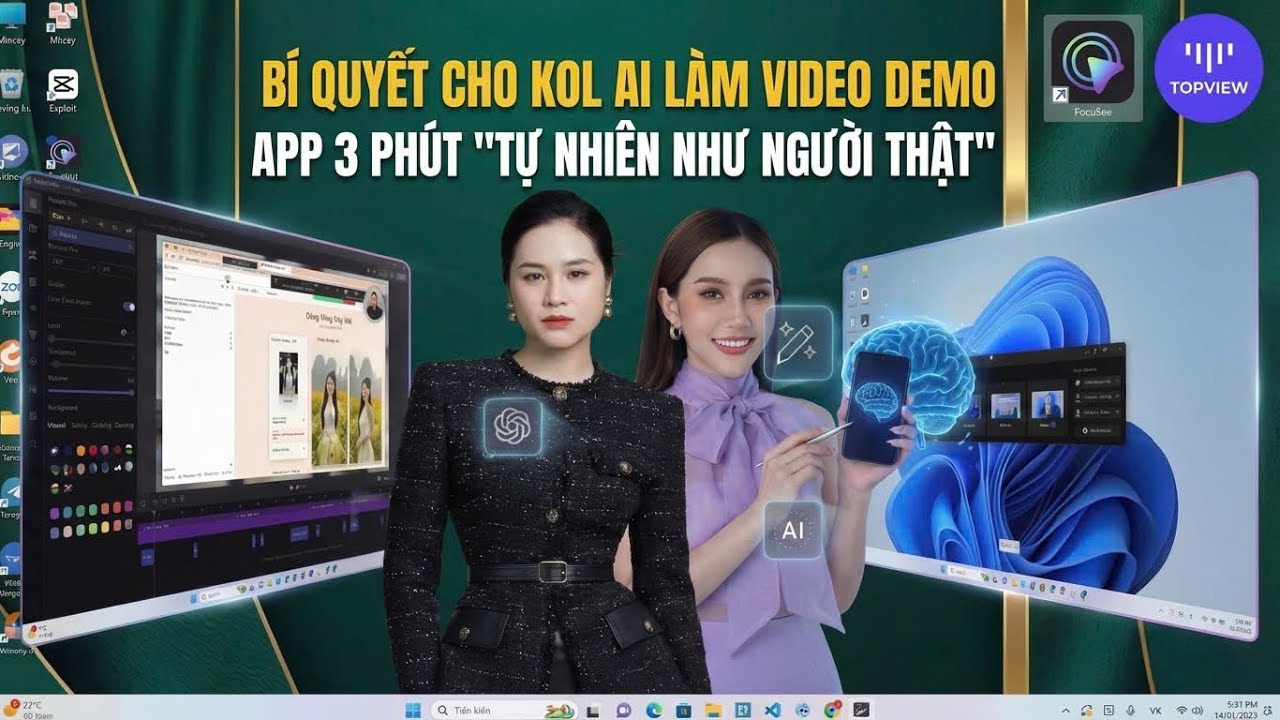 Bí Quyết KOL Làm Video Demo App 3 Phút "Tự Nhiên Như Người Thật"