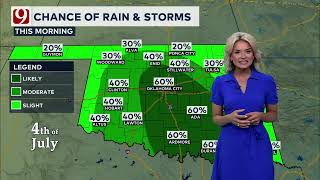 Oklahoma City Weather Forecast News 9 July 4 2025