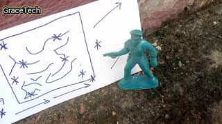 Rescue Mission Stop Motion Army Men