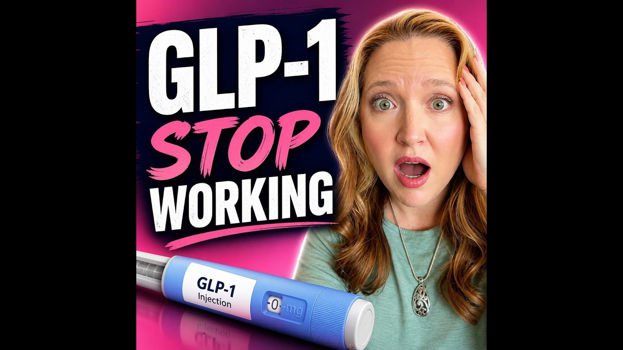 does glp 1 stop working GLP-1 Stopped Working? What’s Really Happening (Replay Dr. Spencer Nadolsky)