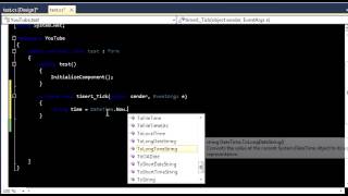 C# - Displaying time on form