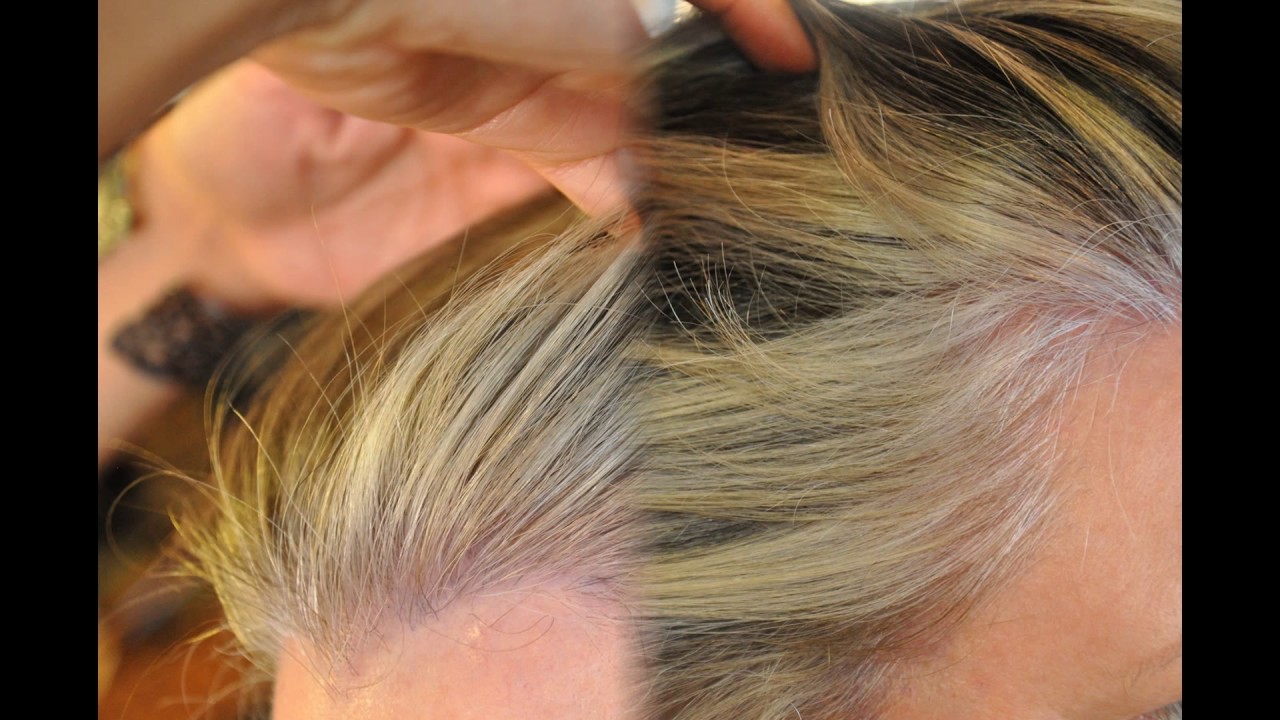 Go Grey Remove Going Gray Transition - YouTube