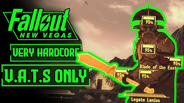 Can I Beat Fallout New Vegas Very Hardcore Difficulty WITH ONLY VATS?! | Fallout New Vegas Challenge