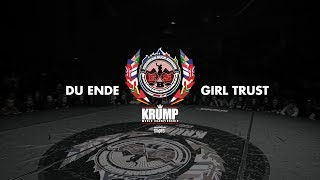 Du Ende vs Girl Trust | Female Top 16 | EBS 2018
