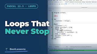 Pascal 12.3 - Loops That Never Stop: Infinite Loops and How to Fix Them