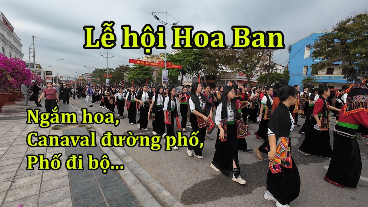 Lễ hội Hoa Ban 2026 ở Điện Biên.