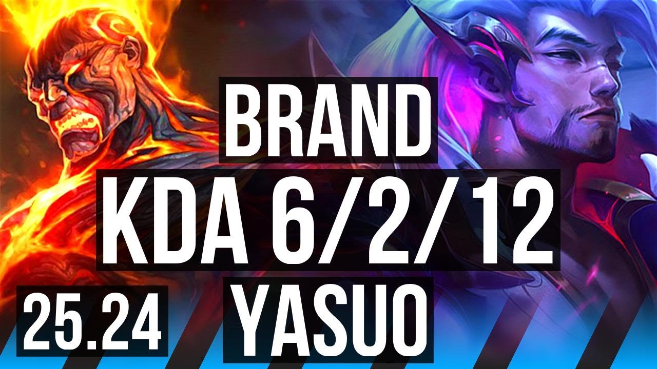 BRAND vs YASUO (MID) | 6/2/12 | KR Master | 25.24
