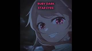 Famous Ruby dark star's eyes💀#rubyhoshino#hoshinoruby#ruby#foryoupageviral#oshinoko#fyp#animeedit#anime Net Worth
