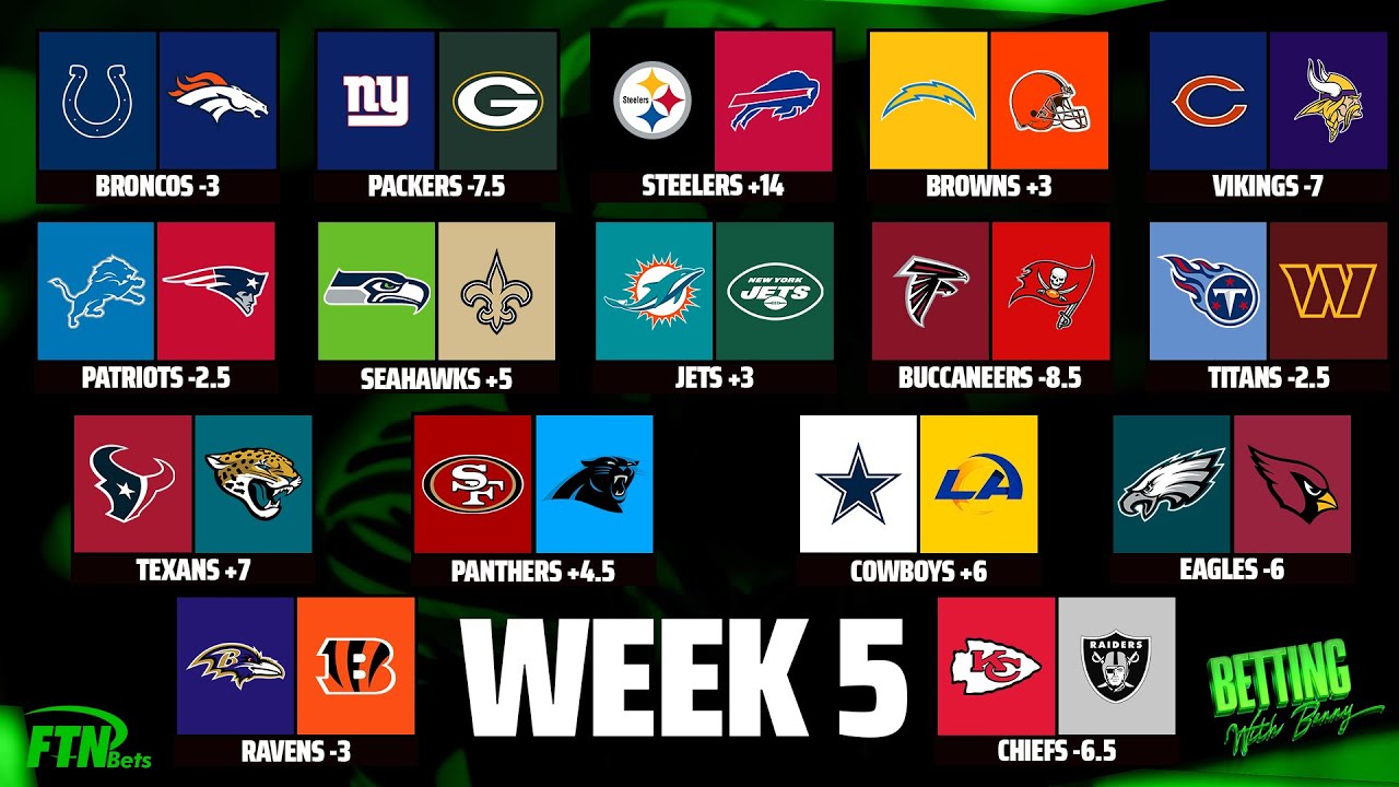 predictions for week 5 in the nfl