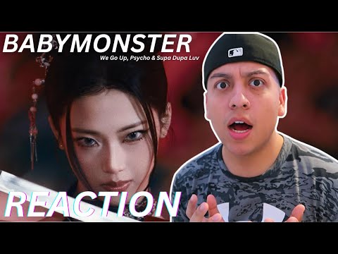 BABYMONSTER REACTION!! | WE GO UP, PSYCHO, SUPA DUPA LUV