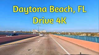 4K | Daytona Beach, Florida | Sunset Drive