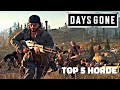 Days Gone Top 5 Horde Combat Moments 🧟‍♂️