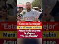 Arturo Avila se pone la playera "yo con Claudia" Maru Campos si sabia. #usa #ultimahora #noticias