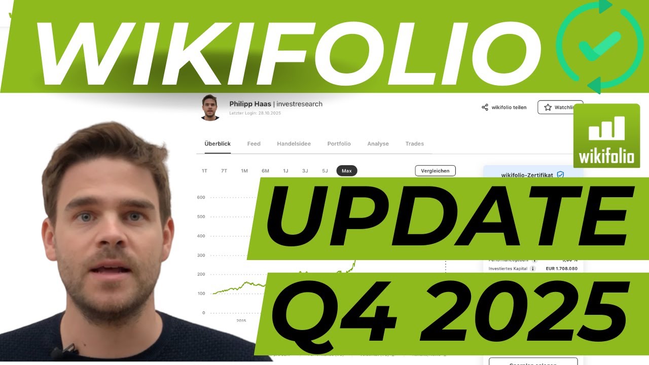 Wikifolio Update Q4/ 2025 mit 2 neuen Wikis