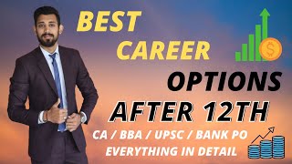 Career options after Class 12 | Commerce | Government sector | Professional courses etc