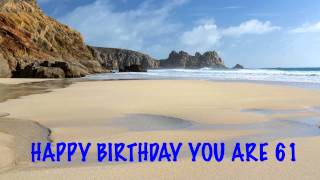 61 Birthday Beaches & Playas