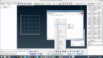 ANSA for beginners-General presentation and a simple static analysis project