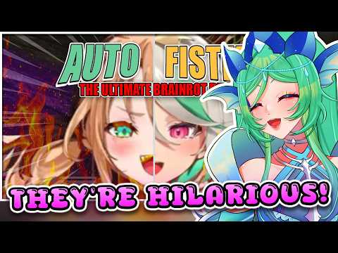 AUTO- WHAT NOW?! || AUTOFISTER: The Ultimate Brainrot Duo Reaction