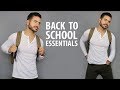 10 Back To School Essentials for High School & College | Men's Fashion | Alex Costa