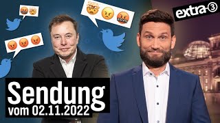 Extra 3 vom 02.11.2022