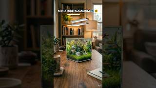 Why everyone needs a "Self-Sustaining" Desk Tank 🤫📈 #Invention #Crafts #Miniature